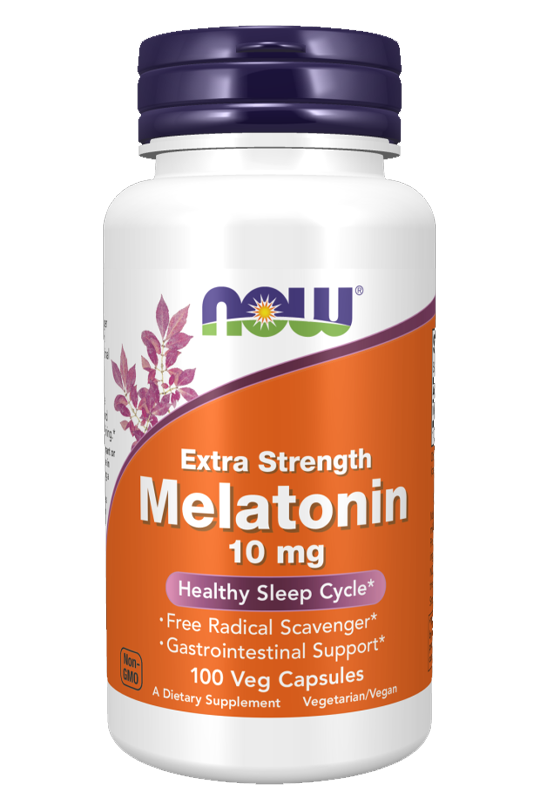 Melatonin Extra Strength 10 mg - 100 Veg Capsules Melatonin Extra Strength 10 mg - 100 Veg Capsules